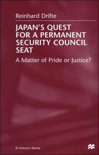 Japan's Quest For A Permanent Security Council Seat: A Matter of Pride or Justice?