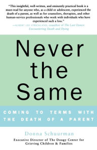 Title: Never the Same: Coming to Terms with the Death of a Parent, Author: Donna Schuurman