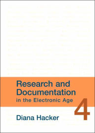 Research and Documentation in the Electronic Age / Edition 4