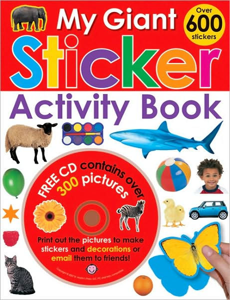 My Giant Sticker Activity Book By Roger Priddy, Paperback | Barnes & Noble®