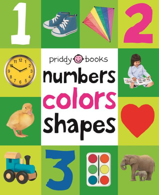First 100 Padded Numbers Colors Shapes By Roger Priddy Board Book
