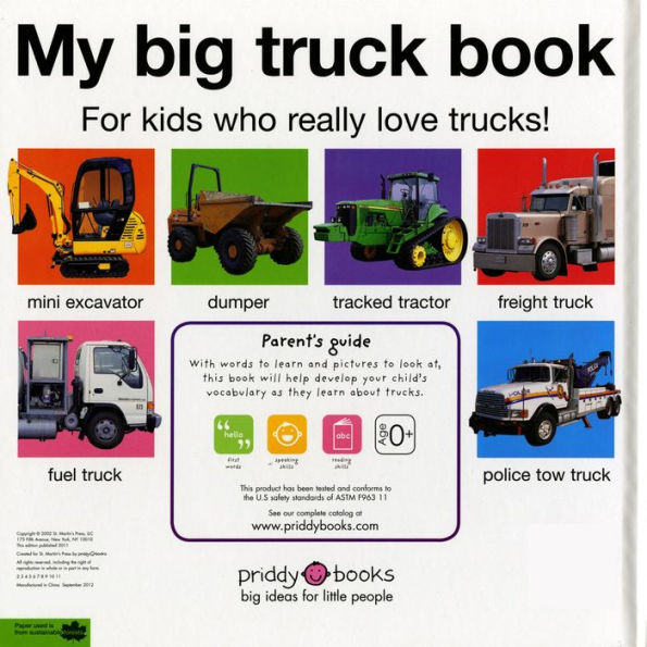 My Big Truck Book