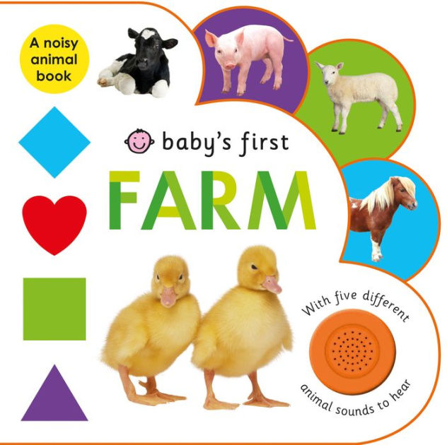 Baby's First Sound Book: Farm: A sound book by Roger Priddy, Board Book