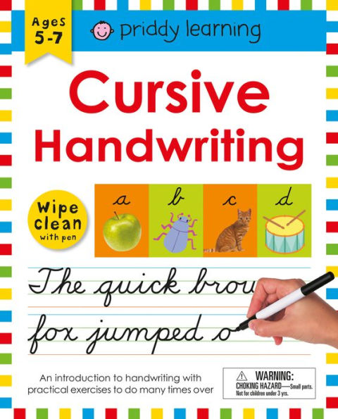 Wipe Clean Workbook: Cursive Handwriting: Ages 5-7; wipe-clean with pen