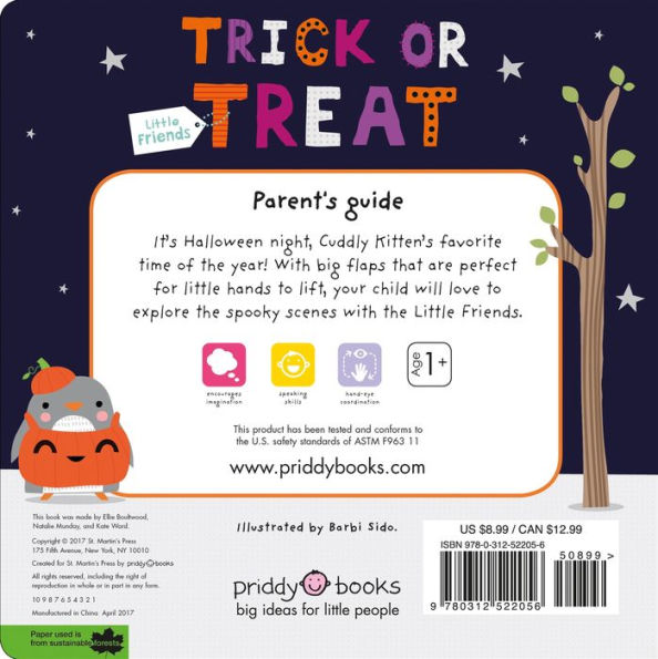 Little Friends: Trick or Treat: A lift-the-flap book