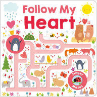 Title: Maze Book: Follow My Heart, Author: Roger Priddy