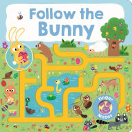Title: Maze Book: Follow the Bunny, Author: Roger Priddy
