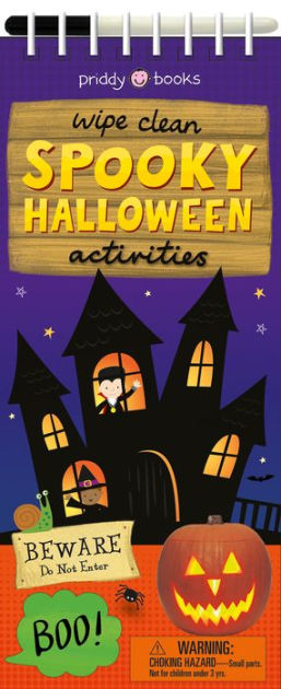 Wipe Clean Activities Spooky Halloween By Roger Priddy Other Format Barnes Noble