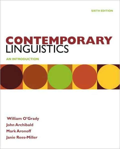 Contemporary Linguistics: An Introduction / Edition 6