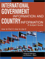 International Government Information and Country Information: A Subject Guide