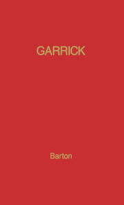 Title: Garrick, Author: Bloomsbury Academic