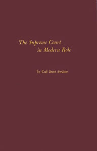 Title: The Supreme Court in Modern Role, Author: Bloomsbury Academic