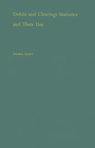 Title: Debits and Clearings Statistics and Their Use, Author: Bloomsbury Academic