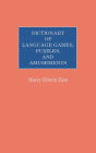 Dictionary of Language Games, Puzzles, and Amusements