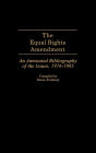 The Equal Rights Amendment: An Annotated Bibliography of the Issues, 1976-1985