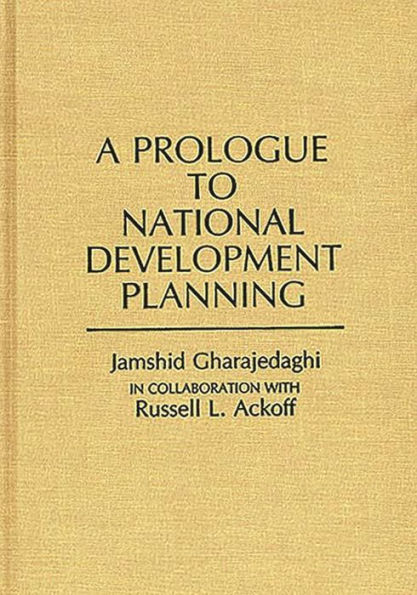 A Prologue to National Development Planning