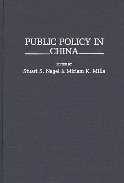 Public Policy in China