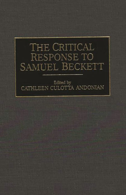 定期入れの Critical The Response C Cathleen by Beckett Samuel to 洋書