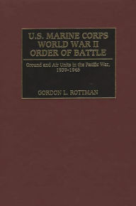Title: U.S. Marine Corps World War II Order of Battle: Ground and Air Units in the Pacific War, 1939-1945, Author: Gordon Rottman