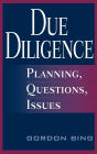 Due Diligence: Planning, Questions, Issues