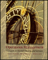 Operations Managemt: Concepts in Manufacturing and Services.