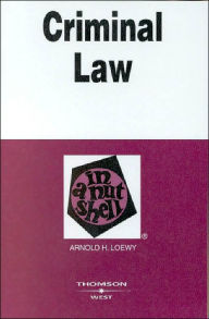 Criminal Law in a Nutshell / Edition 4