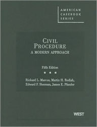 Civil Procedure:A Modern Approach / Edition 5