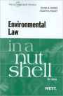 Environmental Law in a Nutshell / Edition 8