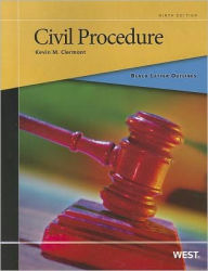 Black Letter Outline on Civil Procedure, 9th
