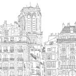 Alternative view 4 of Secret Paris: Color Your Way to Calm