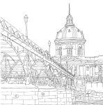 Alternative view 6 of Secret Paris: Color Your Way to Calm