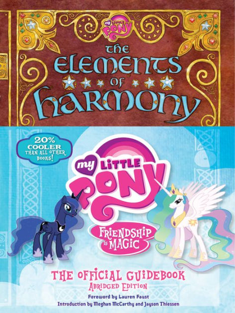 My Little Pony The Elements Of Harmony Friendship Is Magic The