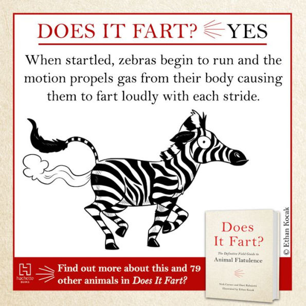 Does It Fart?: The Definitive Field Guide to Animal Flatulence