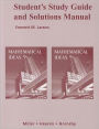 Mathematical Ideas - Student's Study Guide and Solutions Manual / Edition 11