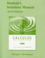 Calculus and Its Applications - Student Solutions Manual / Edition 9