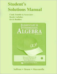 Title: Student Solutions Manual (standalone) for Elementary & Intermediate Algebra / Edition 2, Author: Michael Sullivan III