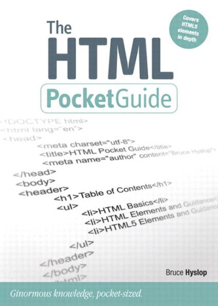 The HTML Pocket Guide