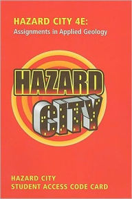Student Access Code Card for Premium Website for Hazard City / Edition 4