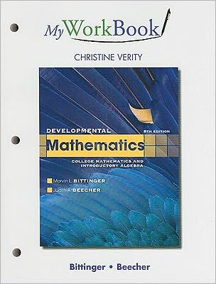 MyWorkBook for Developmental Mathematics / Edition 8