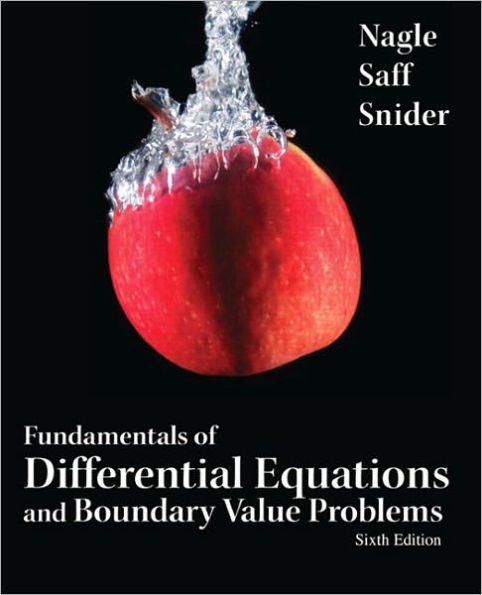 Fundamentals of Differential Equations and Boundary Value Problems / Edition 6