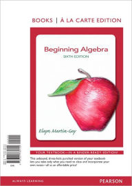 Beginning Algebra, Books a la Carte Edition / Edition 6
