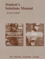 Student Solutions Manual for College Algebra and Trigonometry / Edition 5