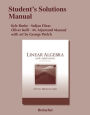 Student Solutions Manual for Linear Algebra with Applications / Edition 5