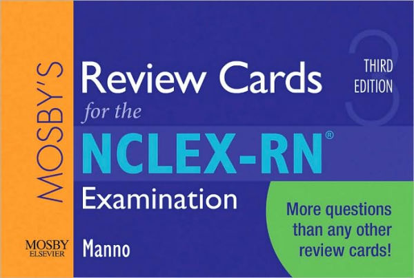 Mosby's Review Cards for the NCLEX-RN® Examination / Edition 3