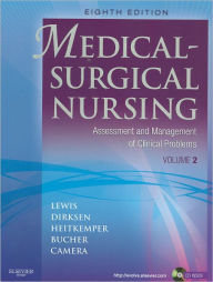 Title: Medical-Surgical Nursing - 2-Volume Set: Assessment and Management of Clinical Problems / Edition 8, Author: Sharon L. Lewis RN
