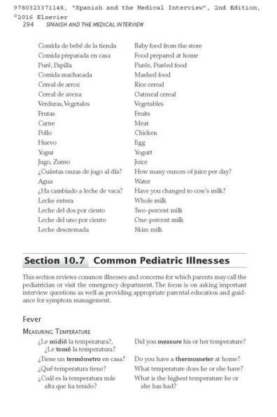 Spanish and the Medical Interview: A Textbook for Clinically Relevant Medical Spanish / Edition 2