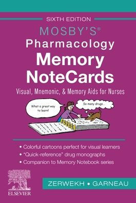 Mosby's Pharmacology Memory NoteCards: Visual, Mnemonic, and Memory Aids for Nurses