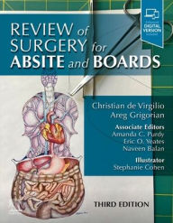 Title: Review of Surgery for ABSITE and Boards, Author: Christian DeVirgilio MD