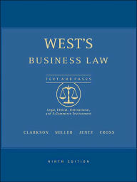 West's Business Law with Online Research Guide / Edition 9