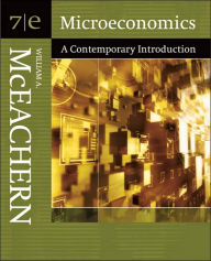 Microeconomics: A Contemporary Introduction (with Infotrac(r)) / Edition 7